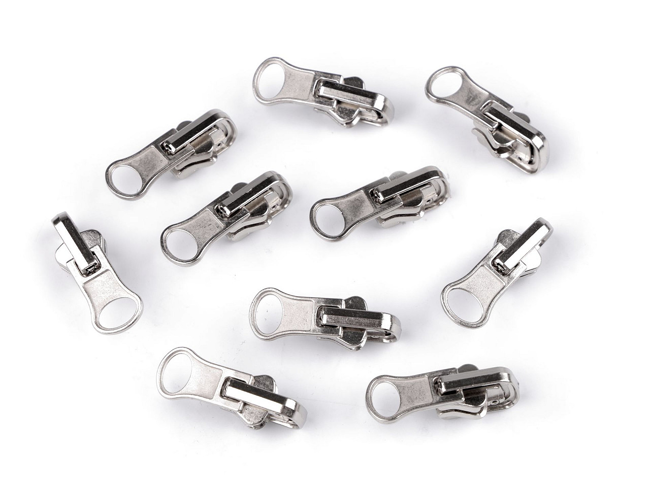 Reversible slider to plastic zippers no 5 - Black (50 Pieces)