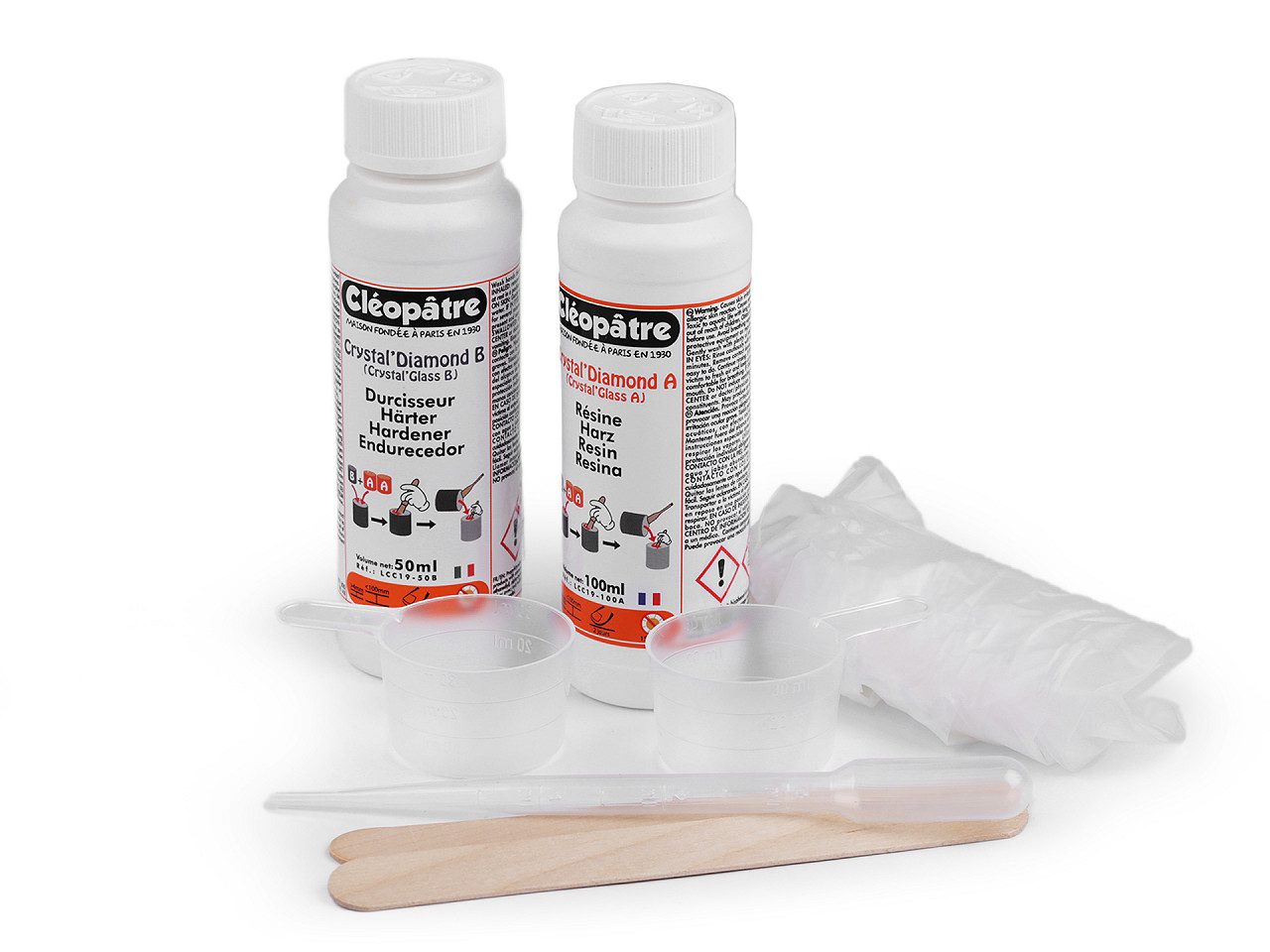 Crystal glass resin - Crystal (1 Piece)