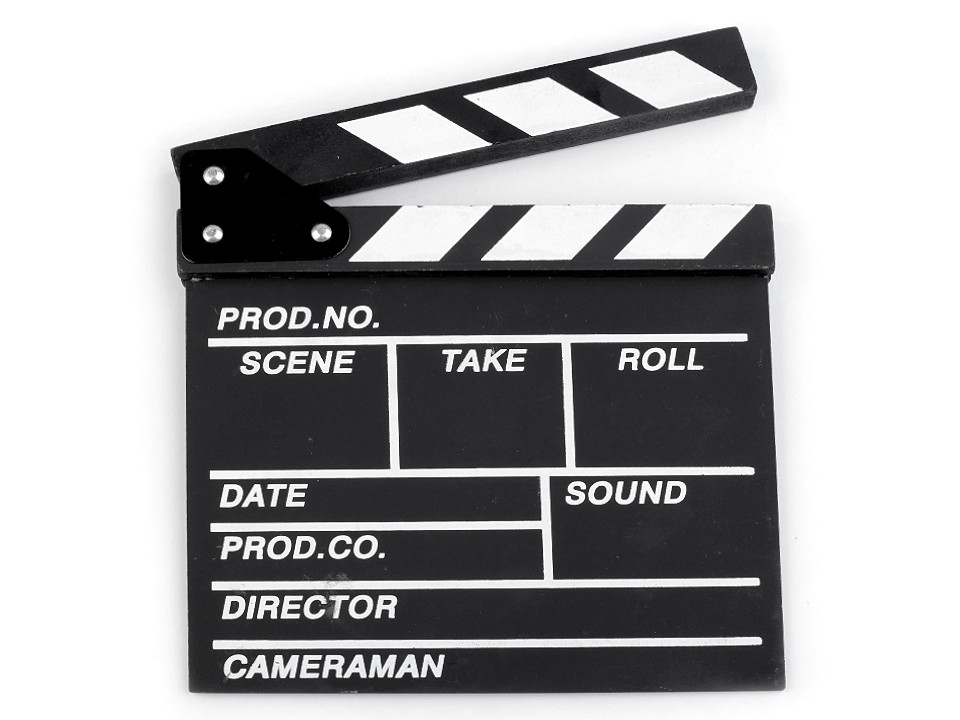 Film flap 20x20 cm - Black (1 Piece)