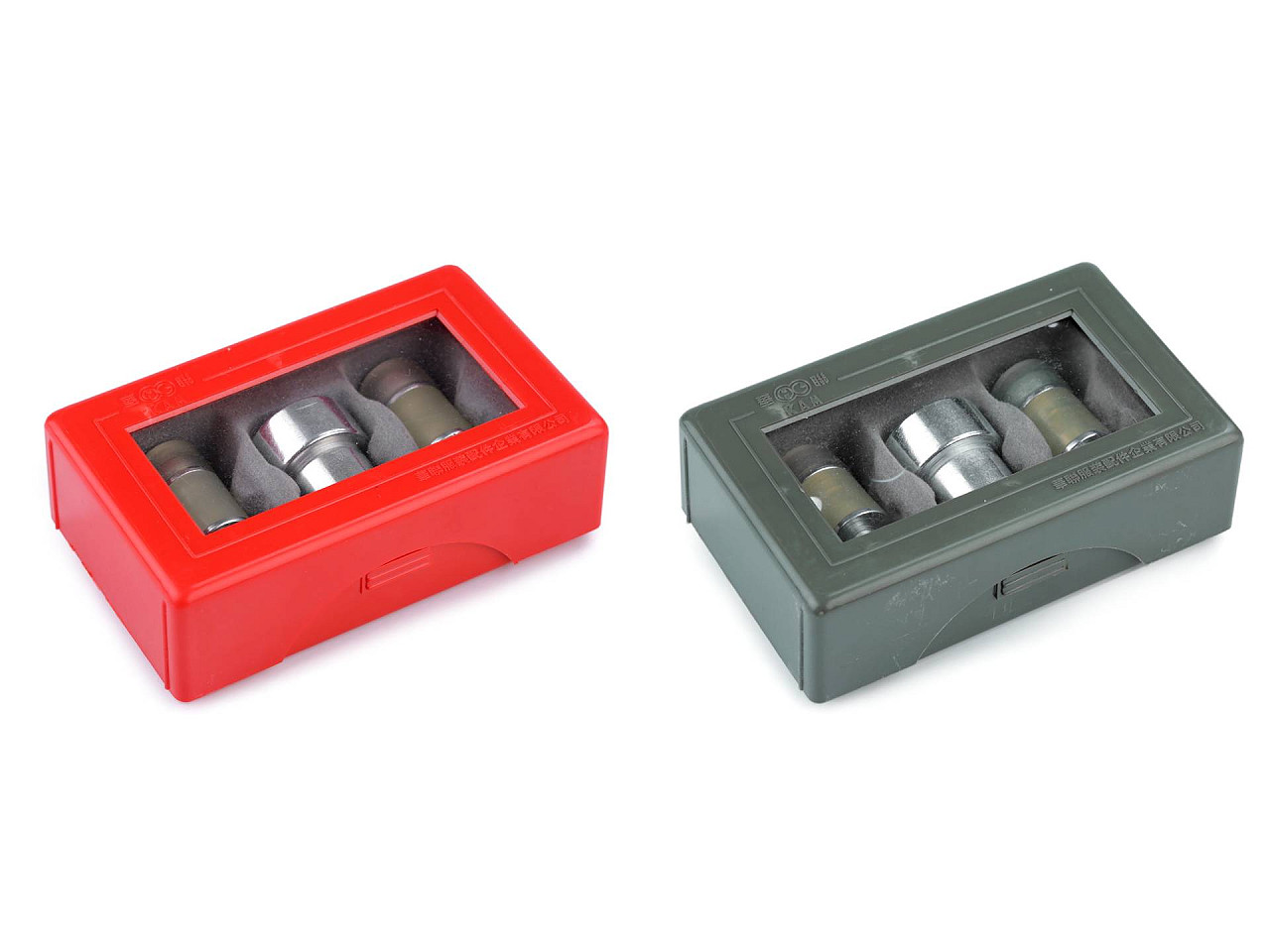Hand press dies mold for eyelets size 16', 18', 20', 22' - Nickel (1 Set)