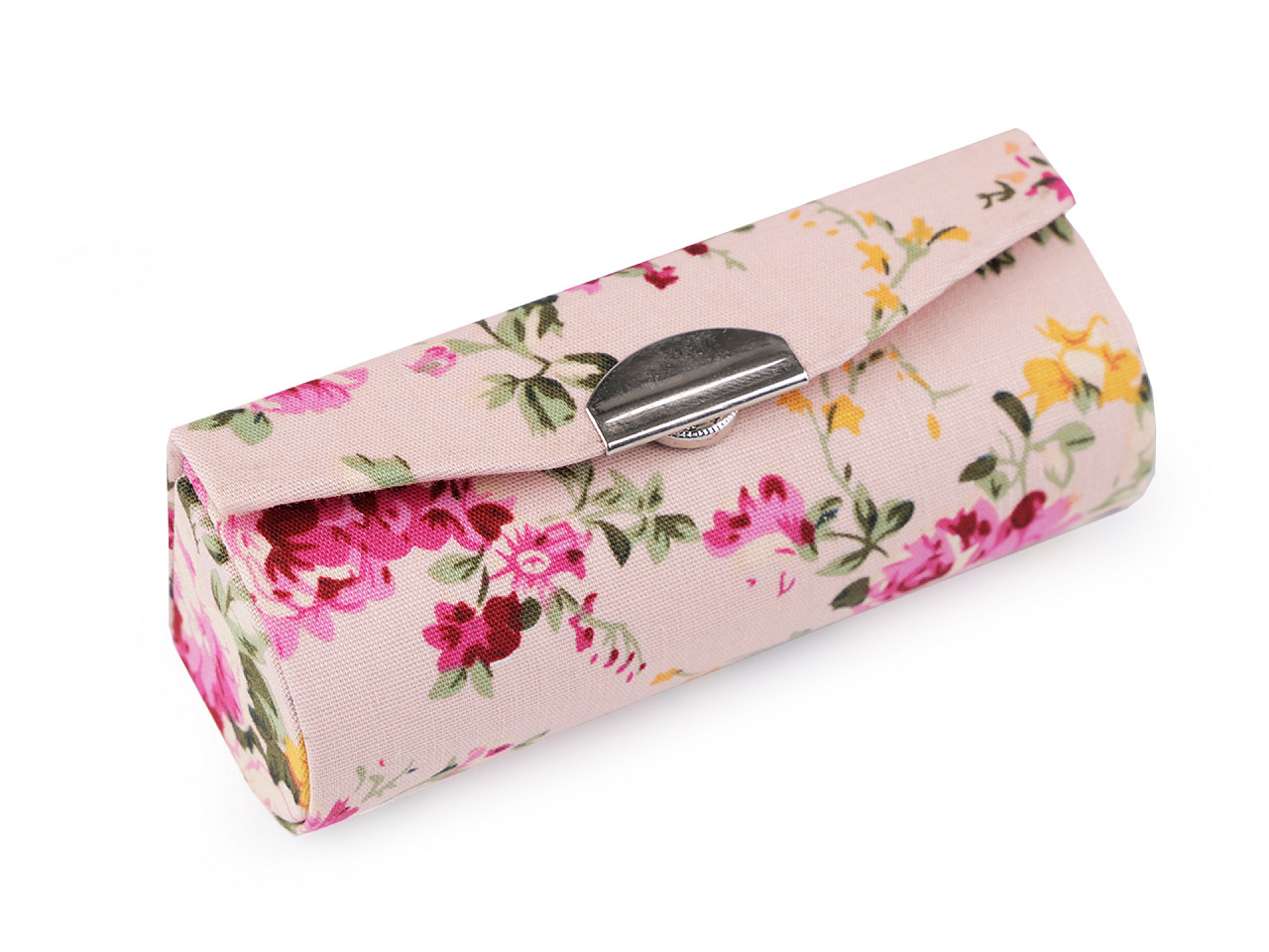 Lipstick holder case with mirror - Blue-violet (1 Piece)