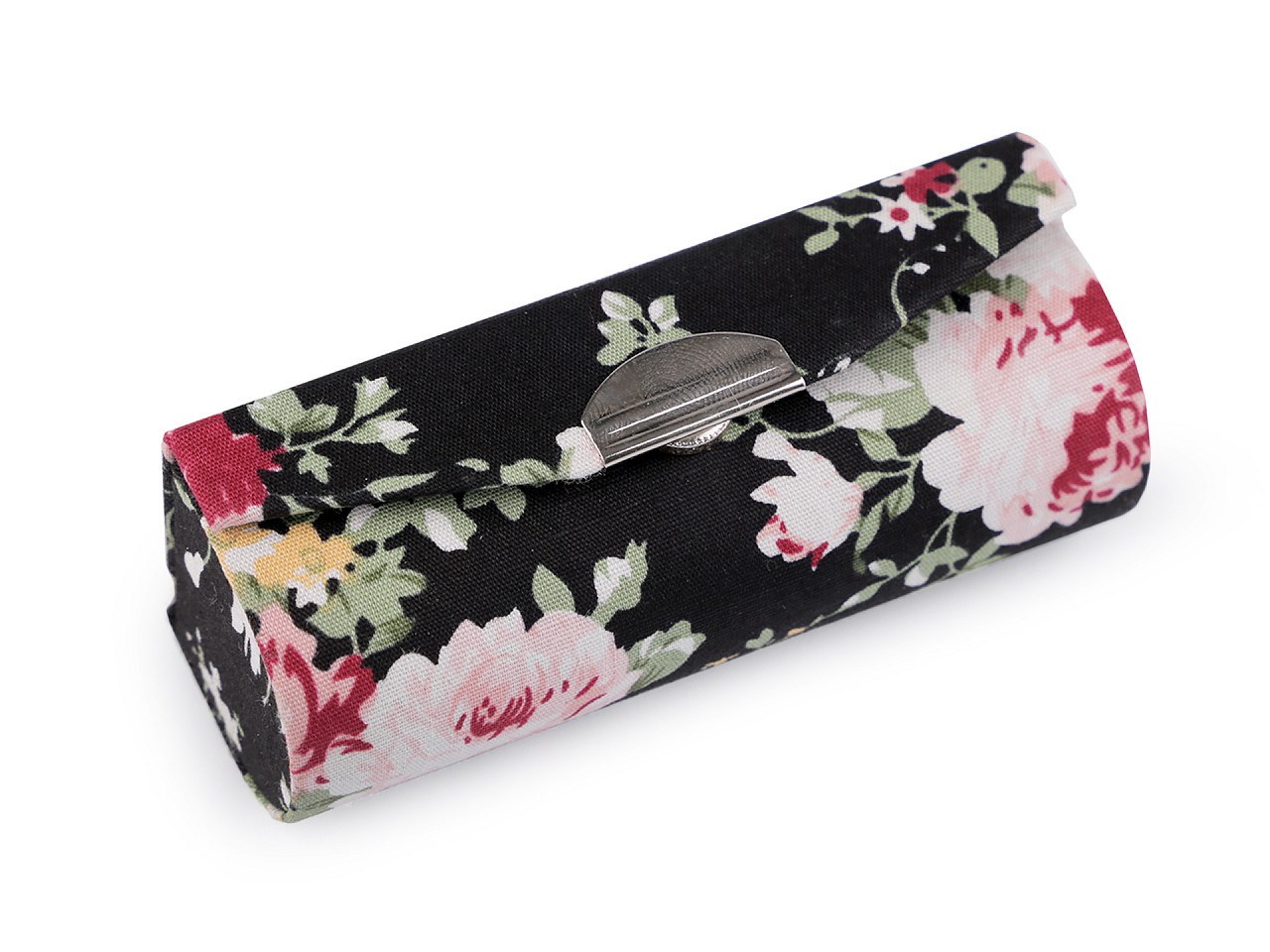 Lipstick holder case with mirror - Blue-violet (1 Piece)