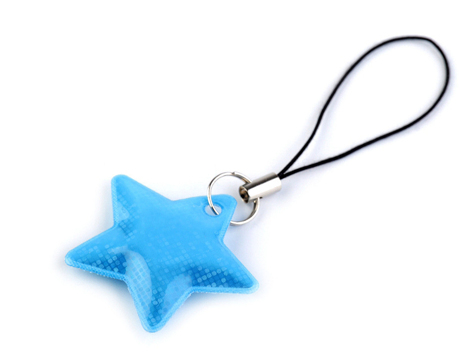 Safety star reflector - Pastel green (1 Piece)