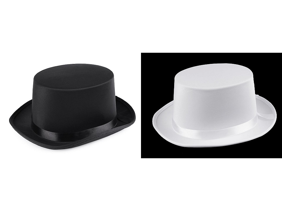 Carnival top hat diy - Snow white (1 Piece)