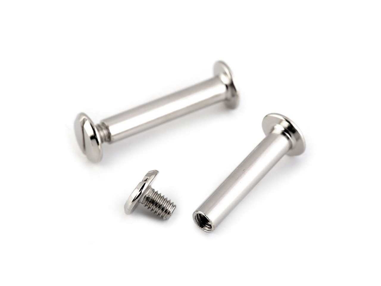 Binding screw posts 12; 16; 20 and 25 mm - Vintage brass (10 Pairs)