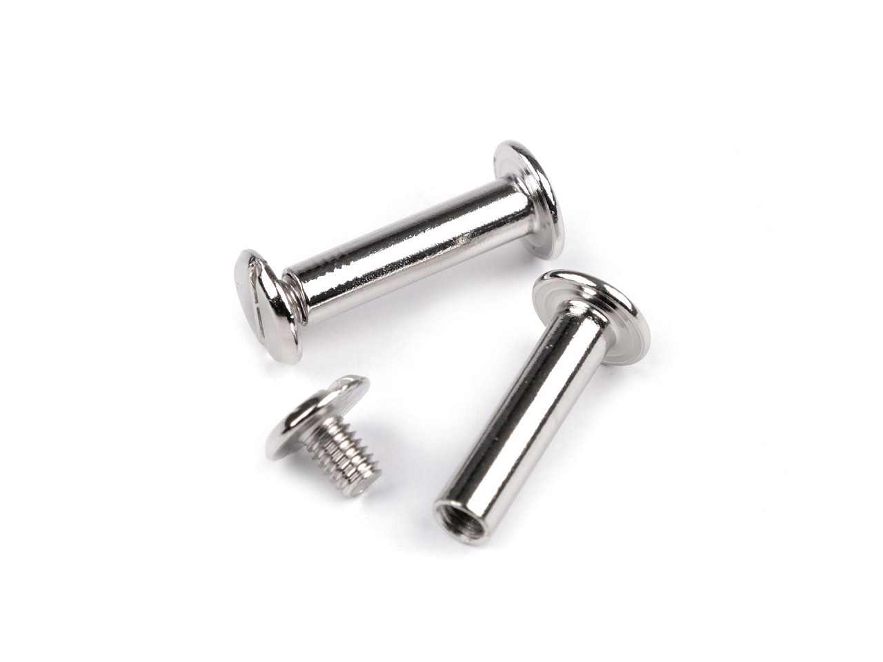 Binding screw posts 12; 16; 20 and 25 mm - Vintage brass (10 Pairs)