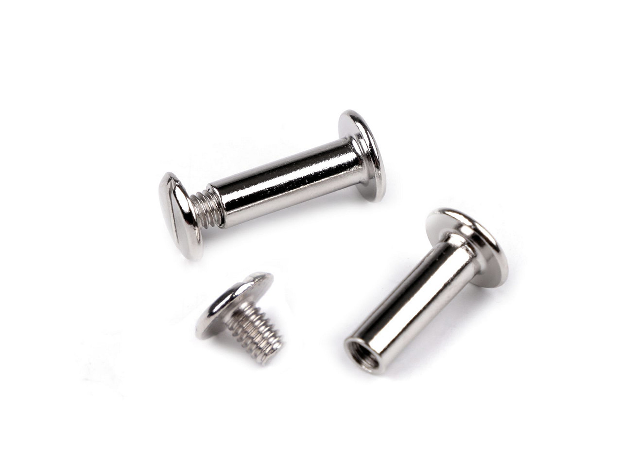 Binding screw posts 12; 16; 20 and 25 mm - Vintage brass (10 Pairs)