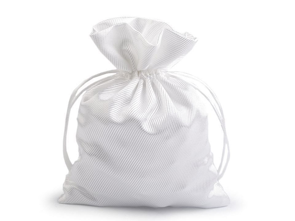 Satin gift pouch bag 13x18 cm - Blue dark (1 Piece)