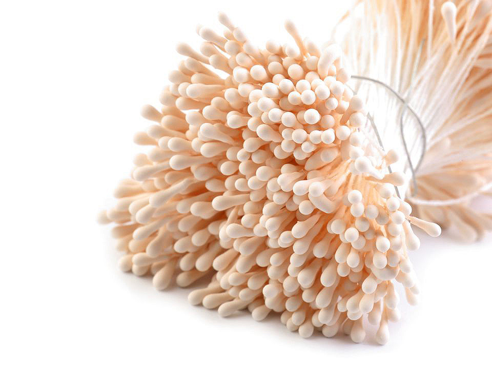 Artificial flower pistils / stamens - Powder (10 Bunches)