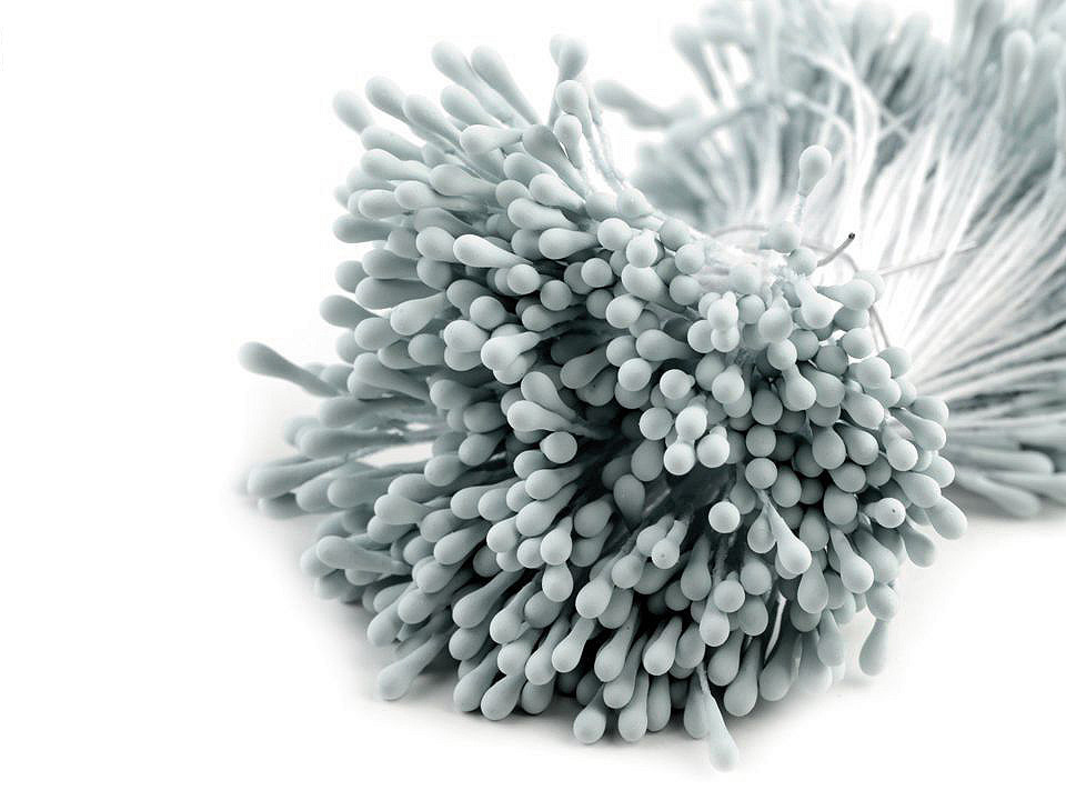 Artificial flower pistils / stamens - Powder (10 Bunches)