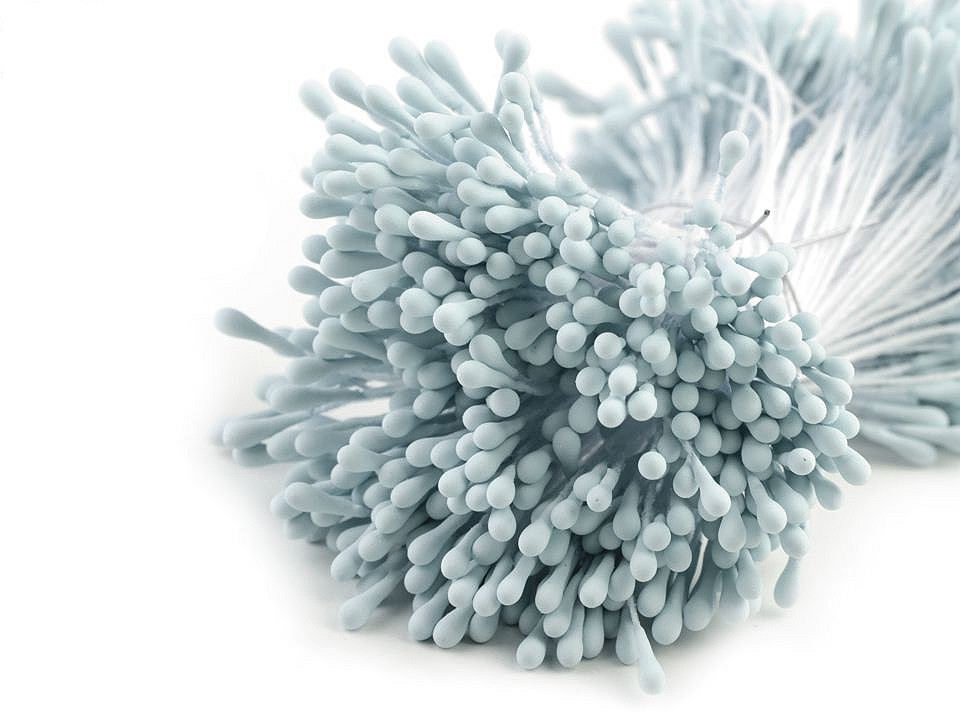 Artificial flower pistils / stamens - Powder (10 Bunches)