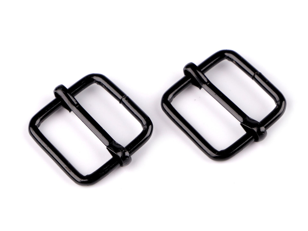 Adjustable slide square buckle width 20 mm - Gold lt. (10 Pieces)