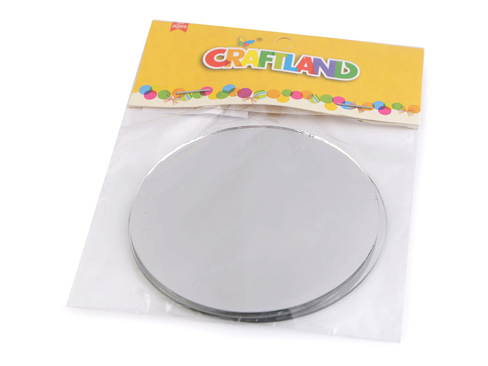 Diy mirror ø8 cm - As pictured (3 Pieces)