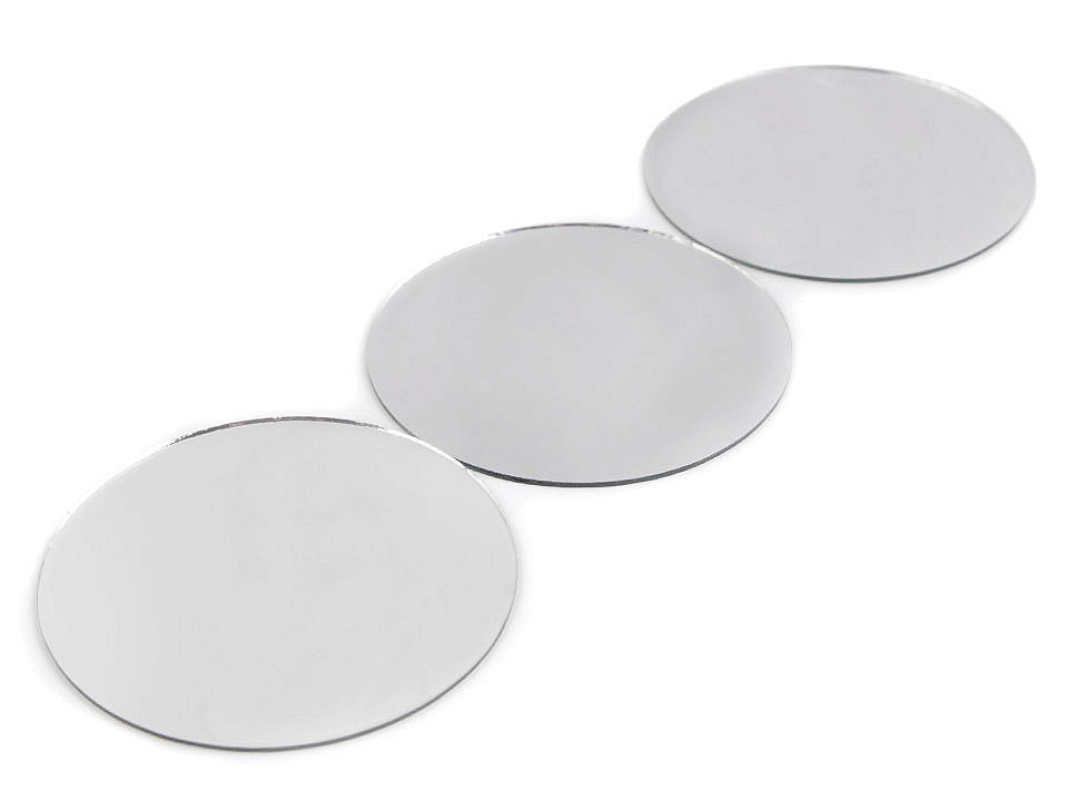 Diy mirror ø8 cm - As pictured (3 Pieces)