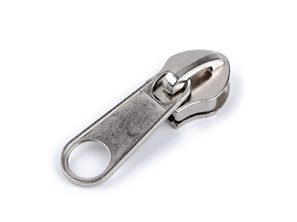 Slider to nylon zippers no 10 - Black nickel (10 Pieces)