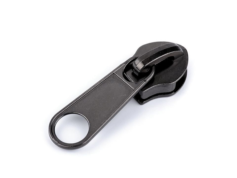 Slider to nylon zippers no 10 - Black nickel (10 Pieces)