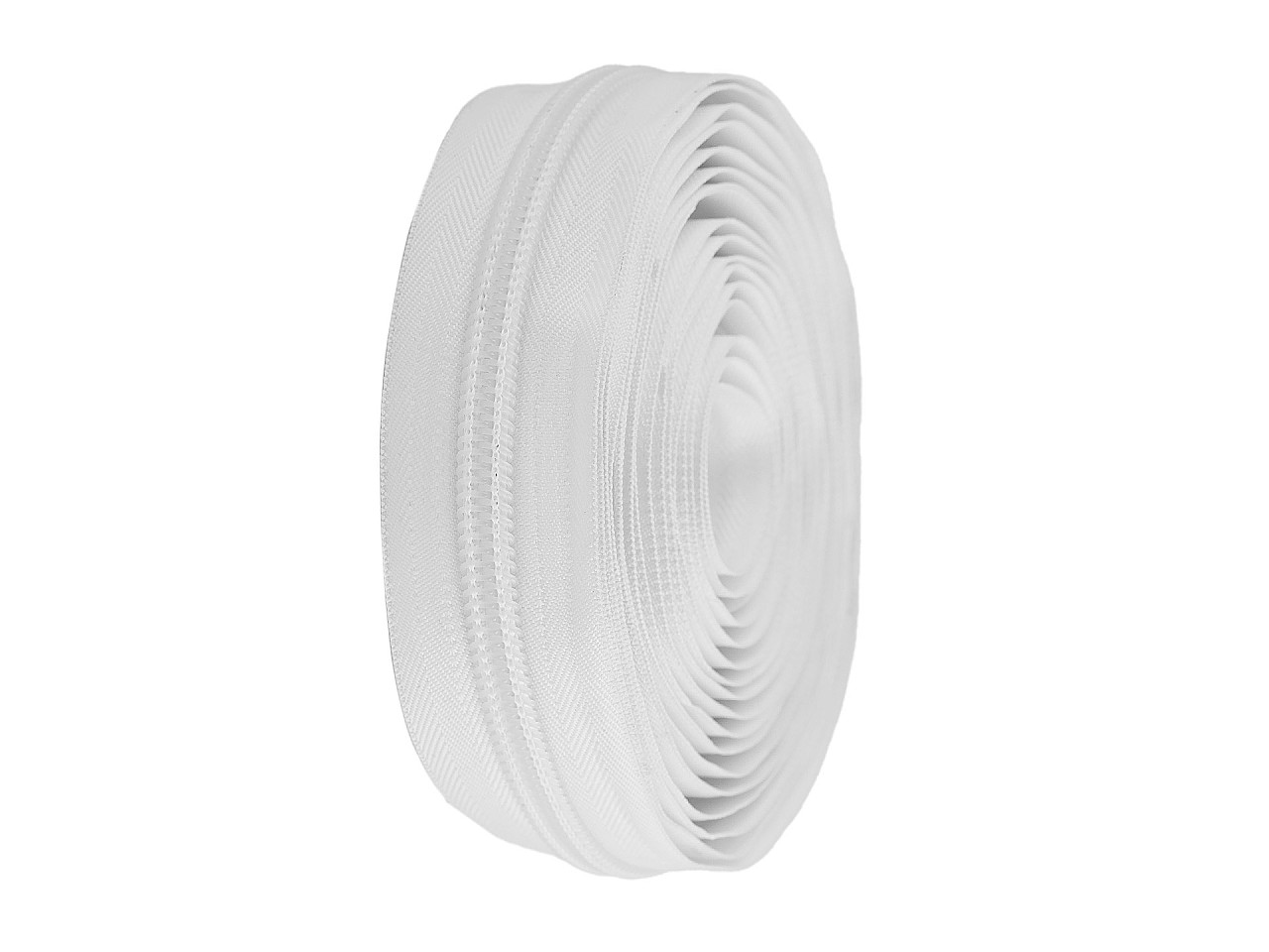 Continuous nylon zipper no 10 - Black (1 Meter)