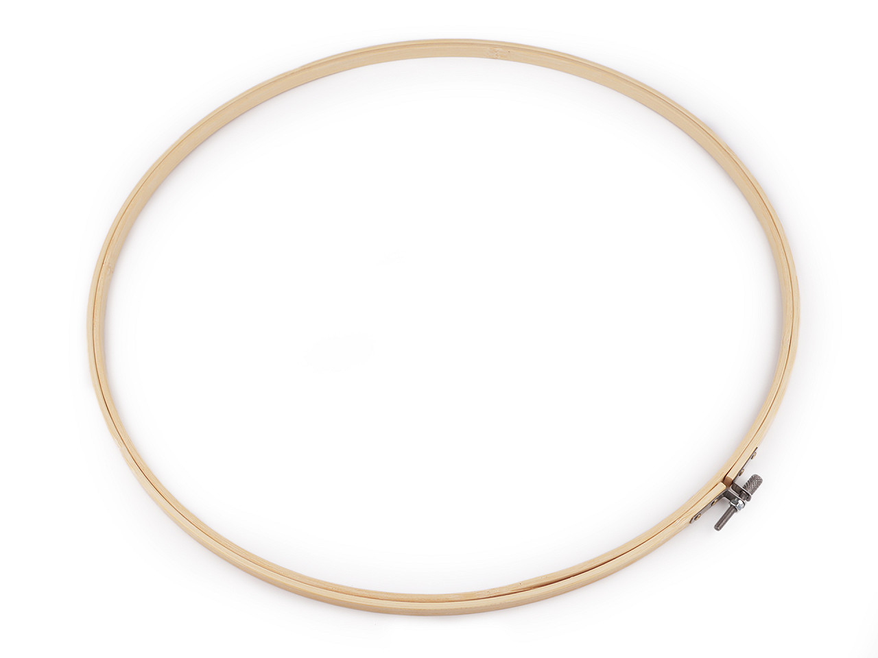 Bamboo embroidery hoop, extra large ø33; 35.5; 40 cm - Bamboo light (10 Pieces)