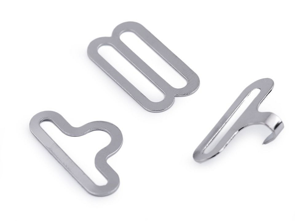 Bow tie hardware clip - Black (1000 Sets)