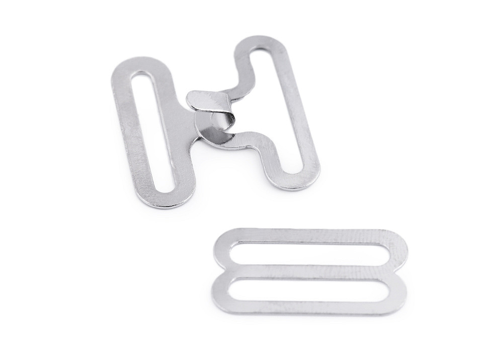 Bow tie hardware clip - Black (1000 Sets)