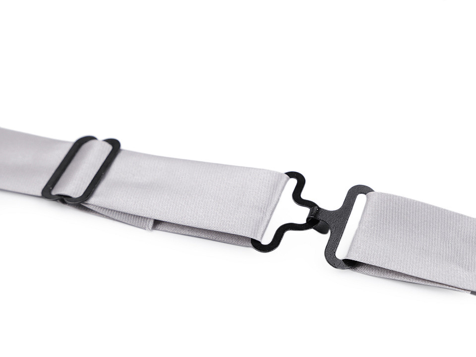 Bow tie hardware clip - Black (1000 Sets)