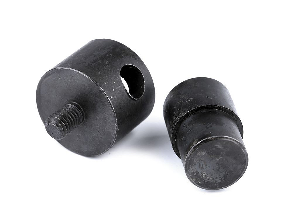 Hand press dies mold for hole making ø12; 18; 20 mm - Nickel (1 Set)