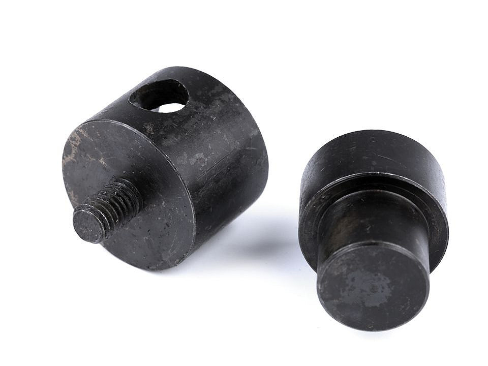 Hand press dies mold for hole making ø12; 18; 20 mm - Nickel (1 Set)