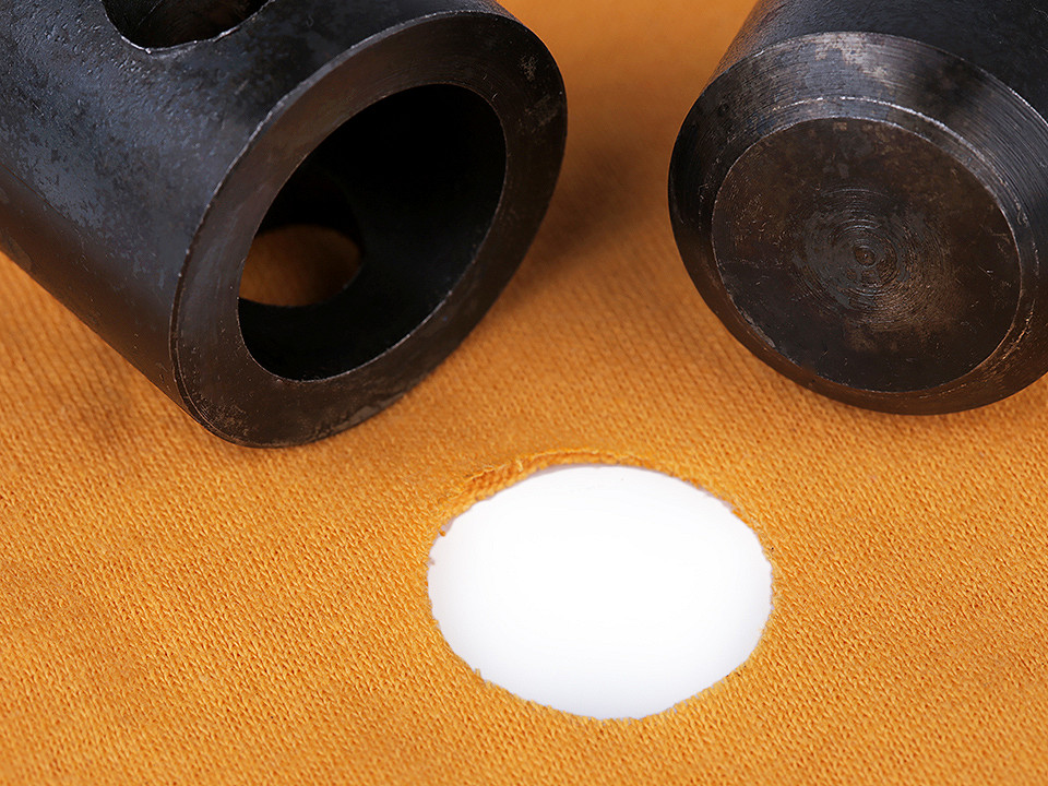 Hand press dies mold for hole making ø12; 18; 20 mm - Nickel (1 Set)