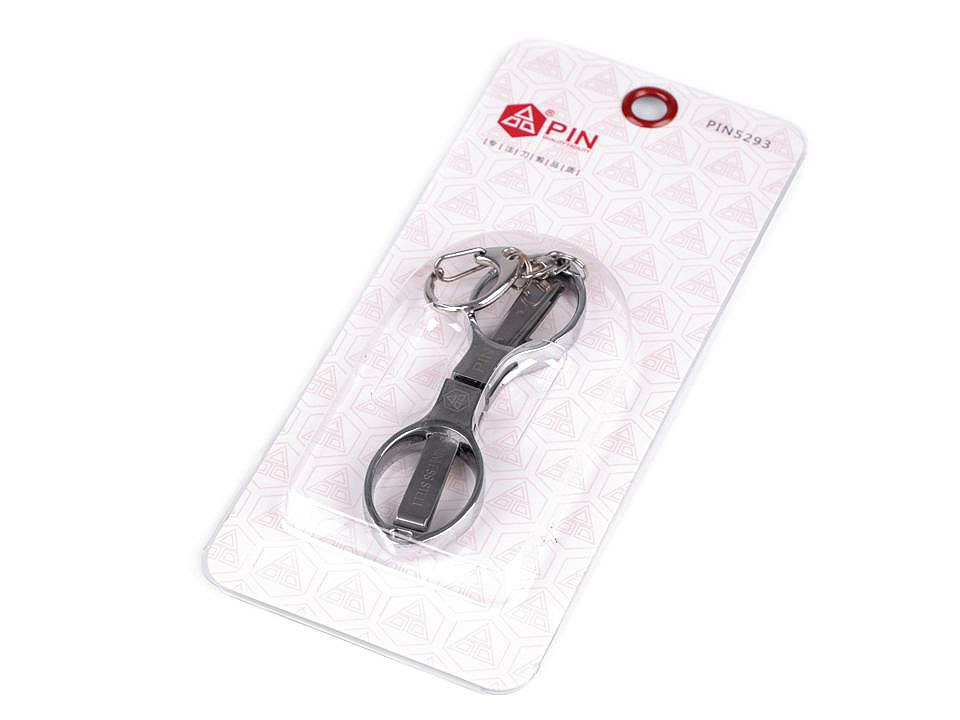 Folding scissers pin length 9.5 cm - Nickel (1 Piece)