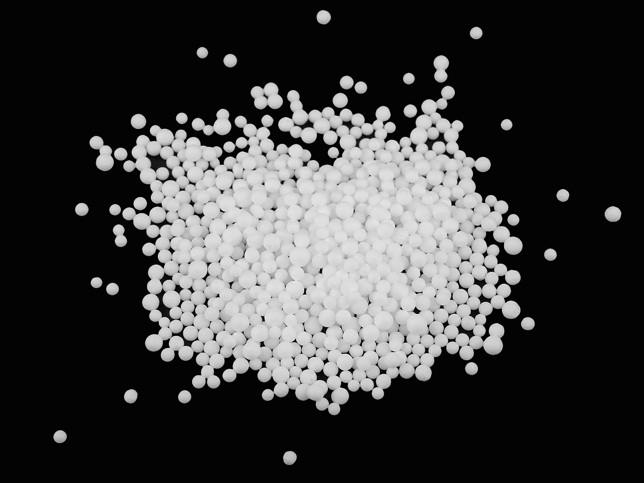 Filling / polystyrene ball filling for toys 1 liter - White (1 Bag)