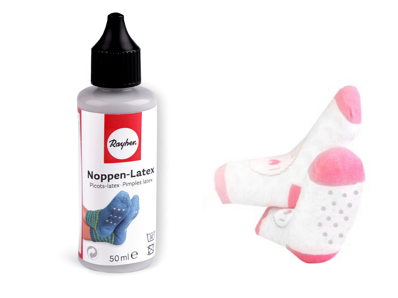 Abs rubber anti-slip point 50 ml - Grey (1 Piece)