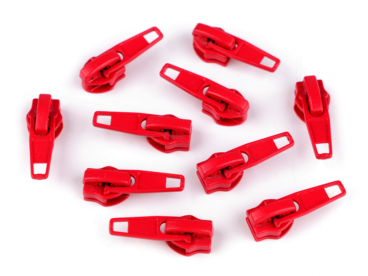 Slider for nylon zippers no 5 - Nickel (50 Pieces)