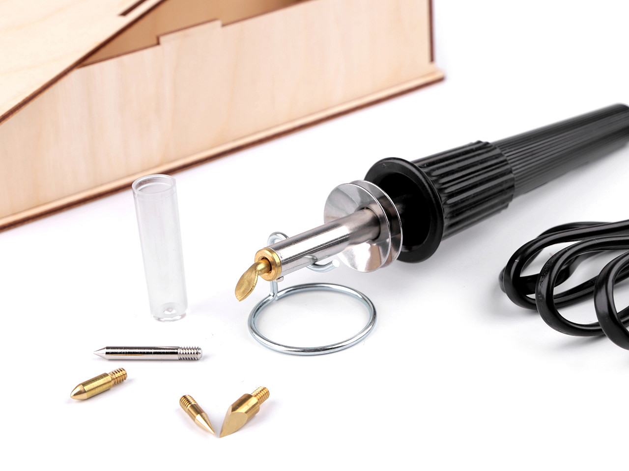 Engraving tool / wood burning pen - As pictured (1 Set)