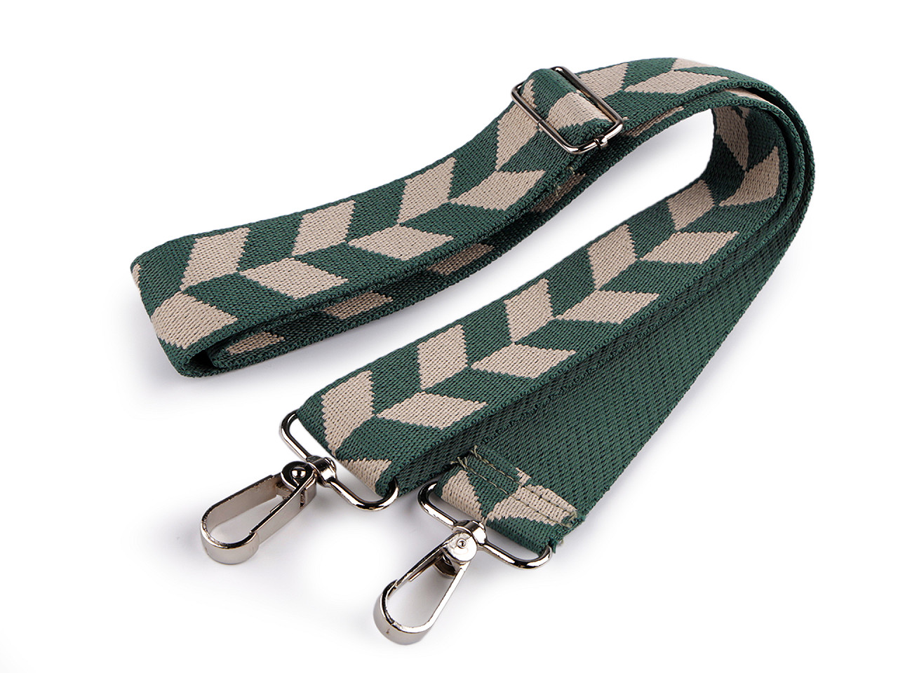 Adjustable shoulder strap replacement width 3.8 cm - Green (1 Piece)