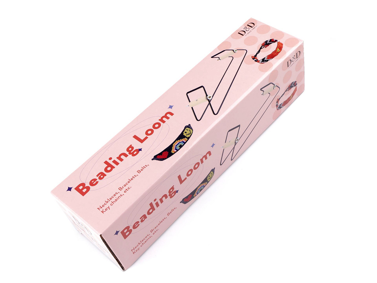 Weaving frame for beads - Black (1 Piece)