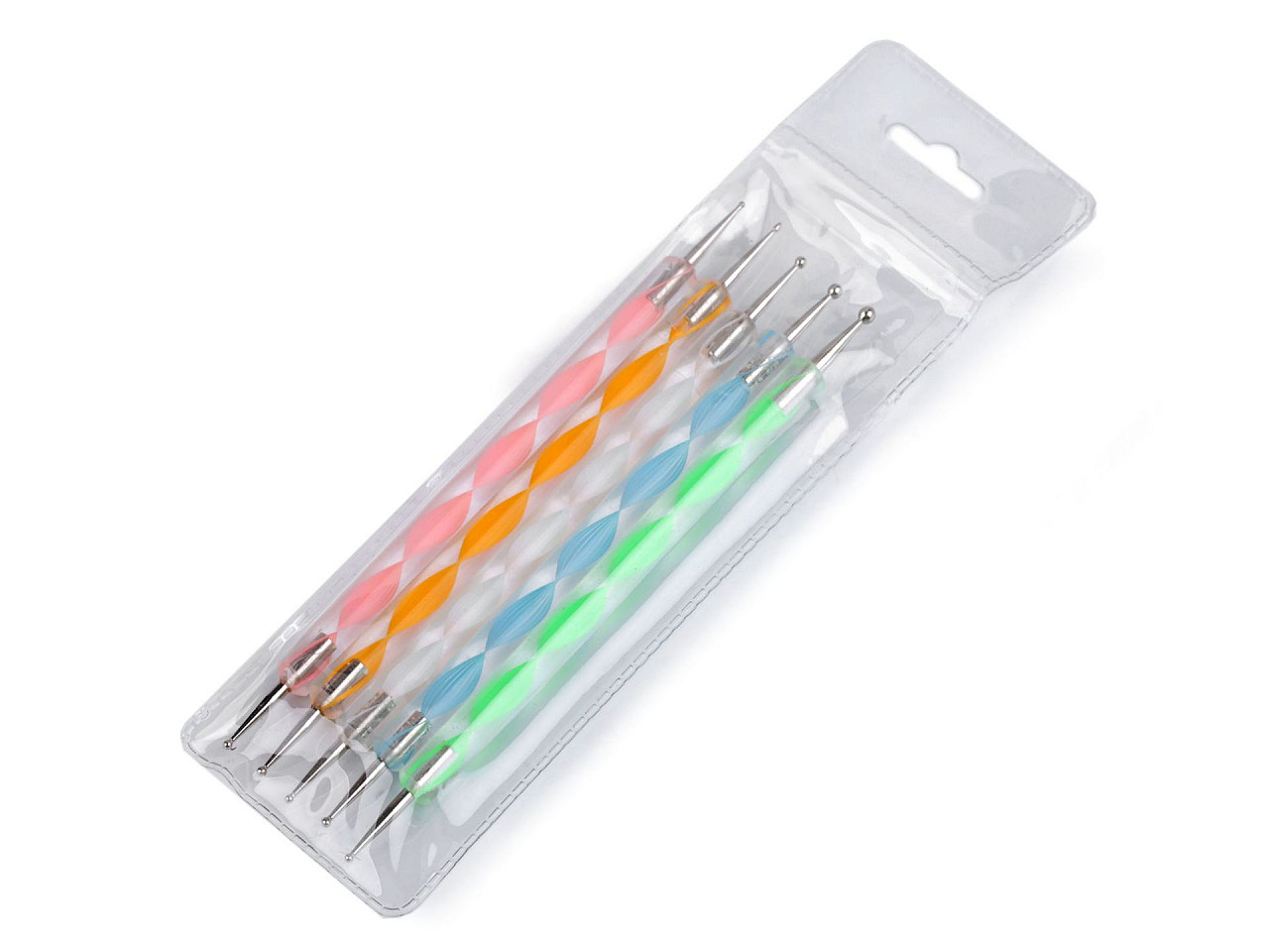 Dotting / embossing / modeling pens set of 5 pcs - Mix (1 Set)