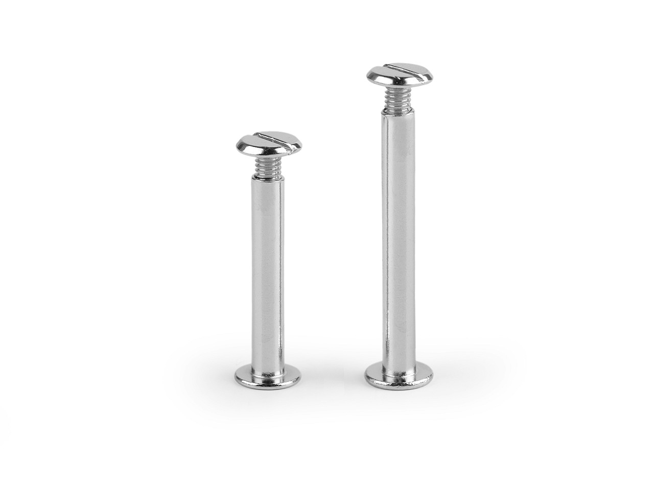 Binding screw posts 29 mm, 39 mm - Nickel (1000 Pairs)