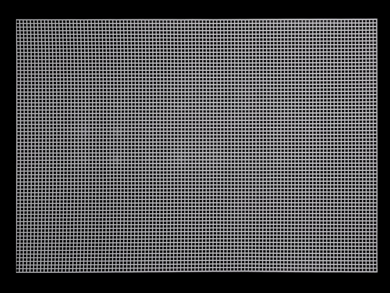 Plastic canvas grid for tapiko 42x60 cm - Black (1 Piece)