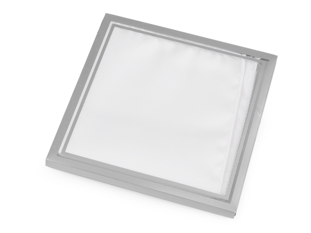 Satin jpocket handkerchief in a box - Light wine red (1 Piece)