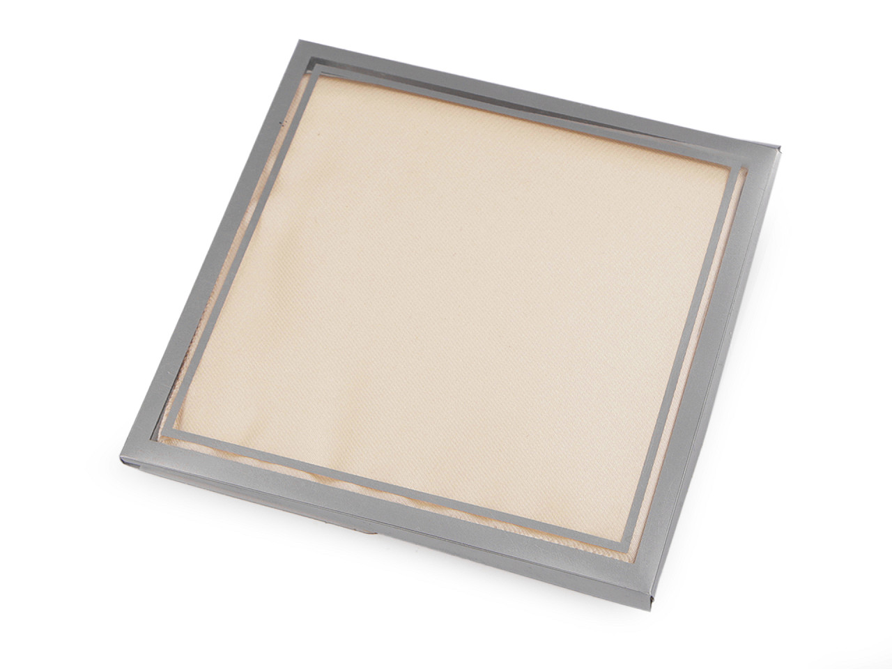 Satin jpocket handkerchief in a box - Light wine red (1 Piece)