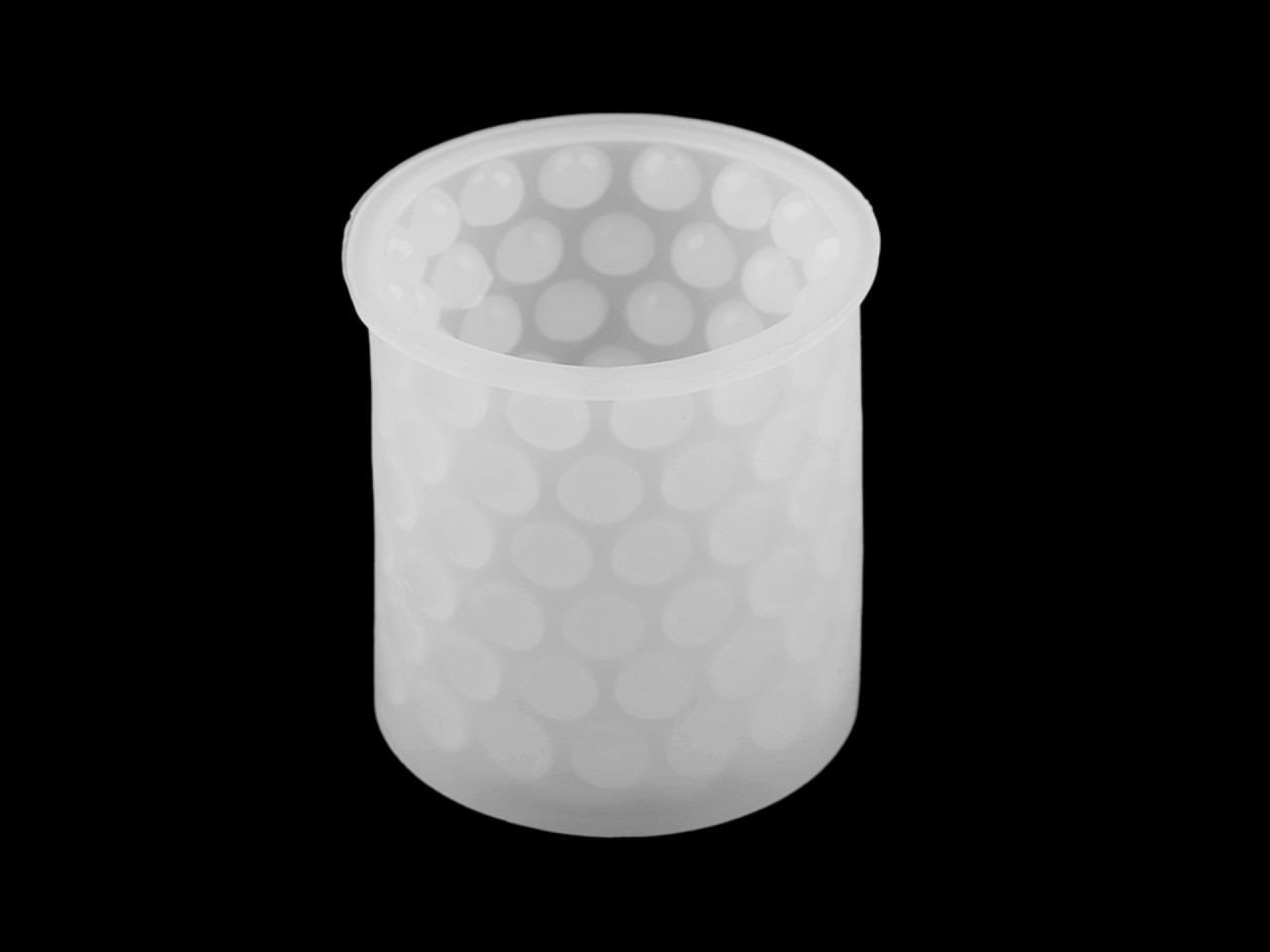 Silicone mold for making candles and castings - White (1 Piece)