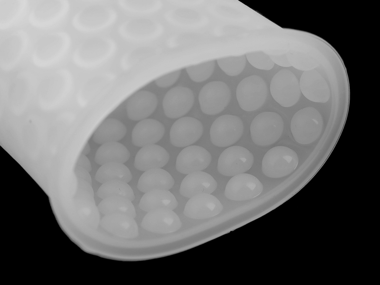 Silicone mold for making candles and castings - White (1 Piece)