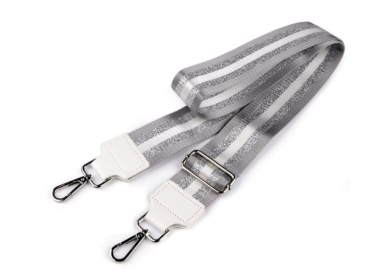 Bag handle / strap for bags with hooks width 5 cm - Black (1 Piece)