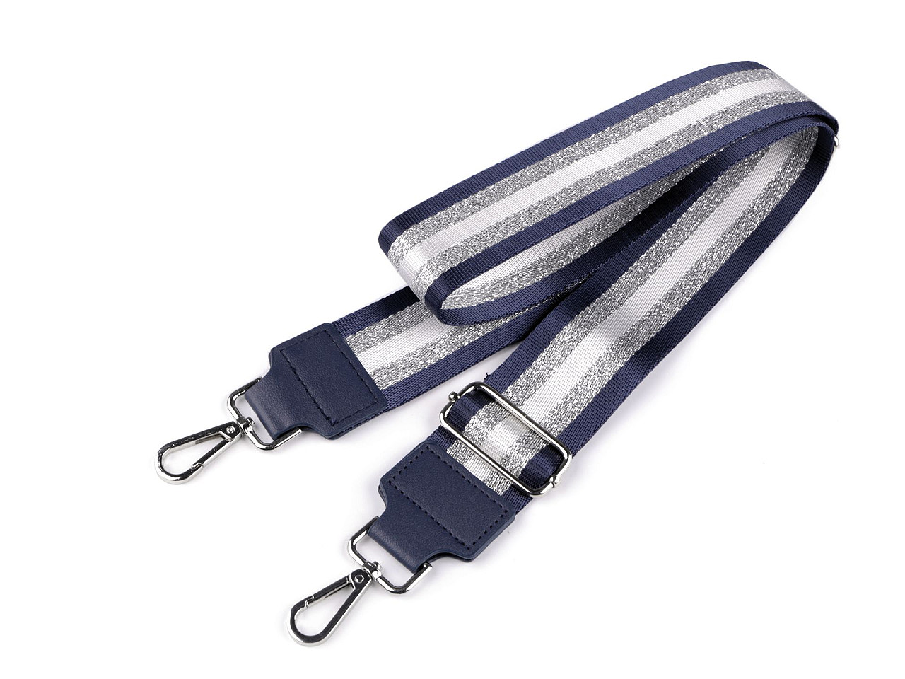 Bag handle / strap for bags with hooks width 5 cm - Black (1 Piece)