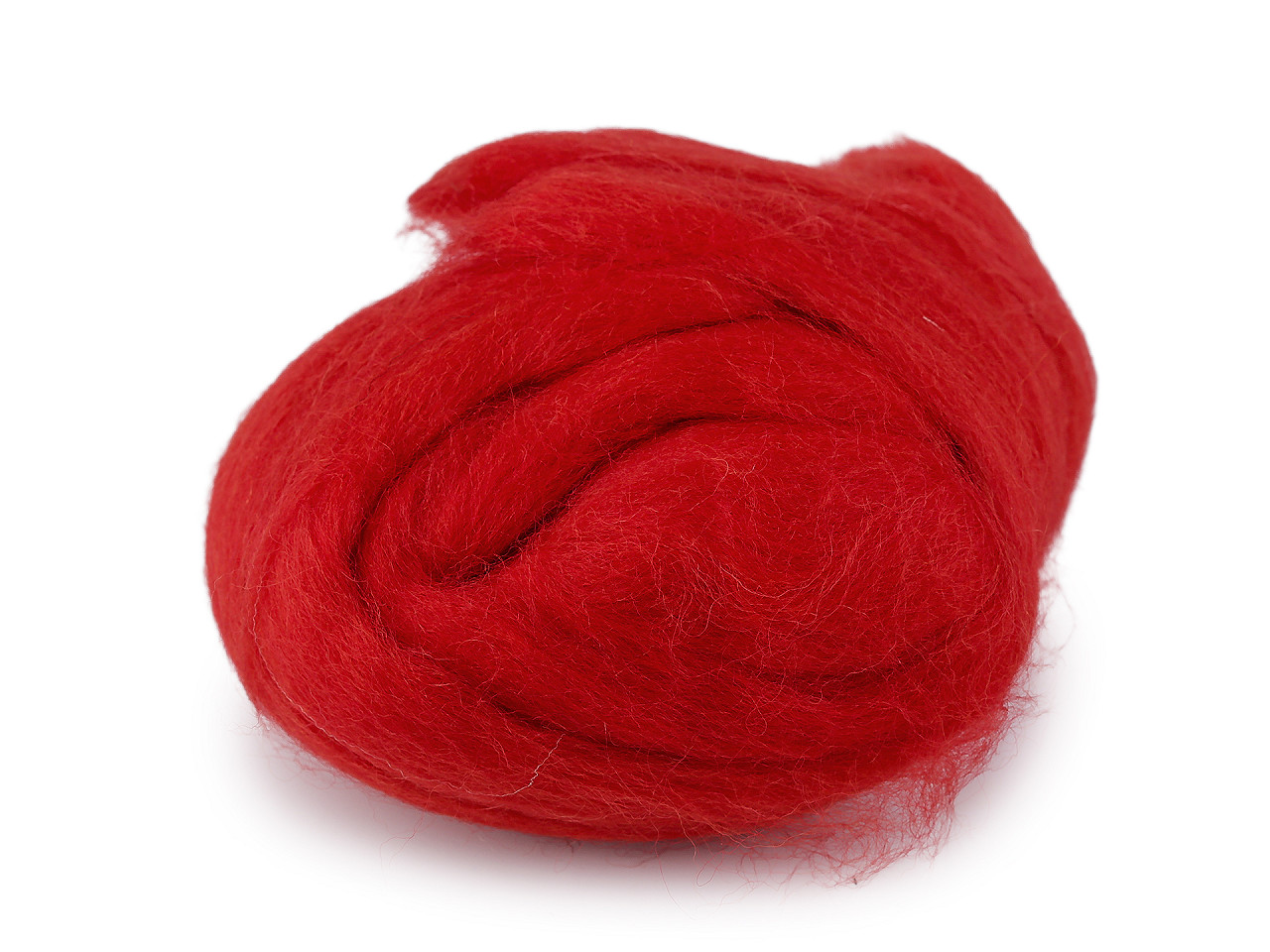 Wool fleece roving 20 g combed - Black (1 Bag)
