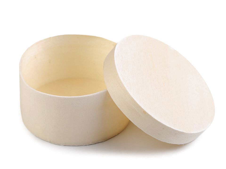 Natural plywood box for decoration - Natural light (12 Pieces)