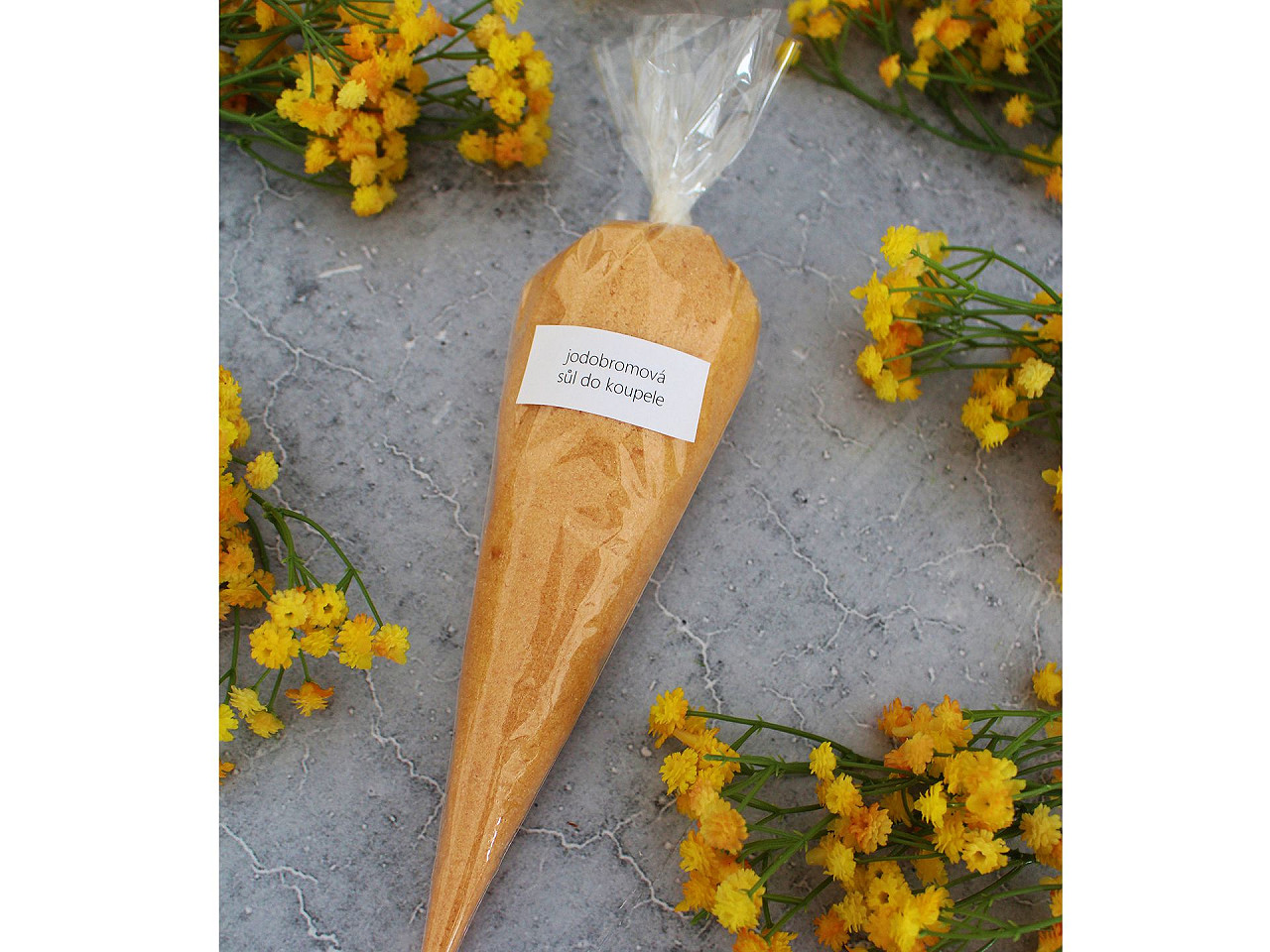 Cellophane bag / cone 17x35 cm - Transparent (20 Pieces)