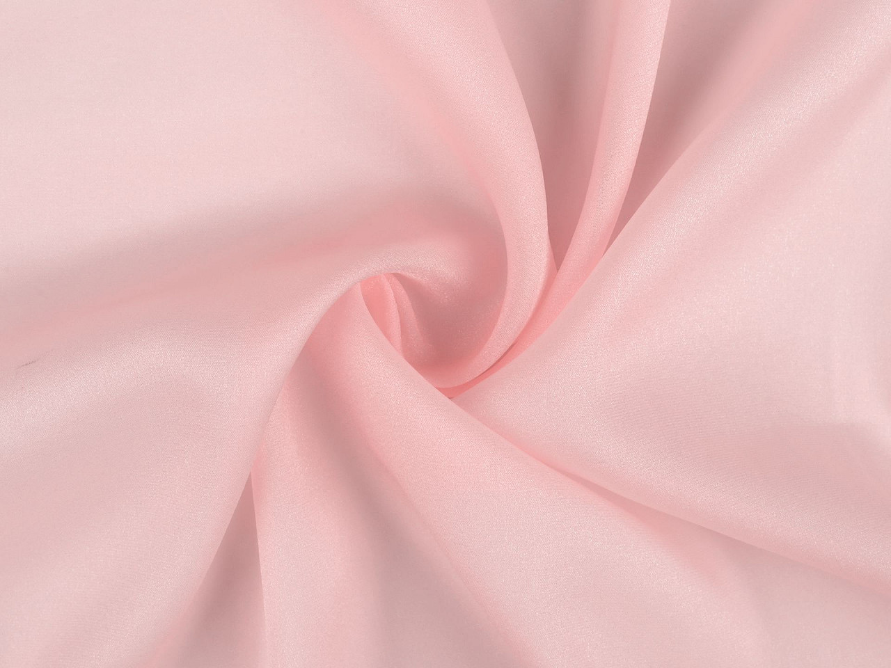 Chiffon fabric with shine - Light pink (1 Meter)