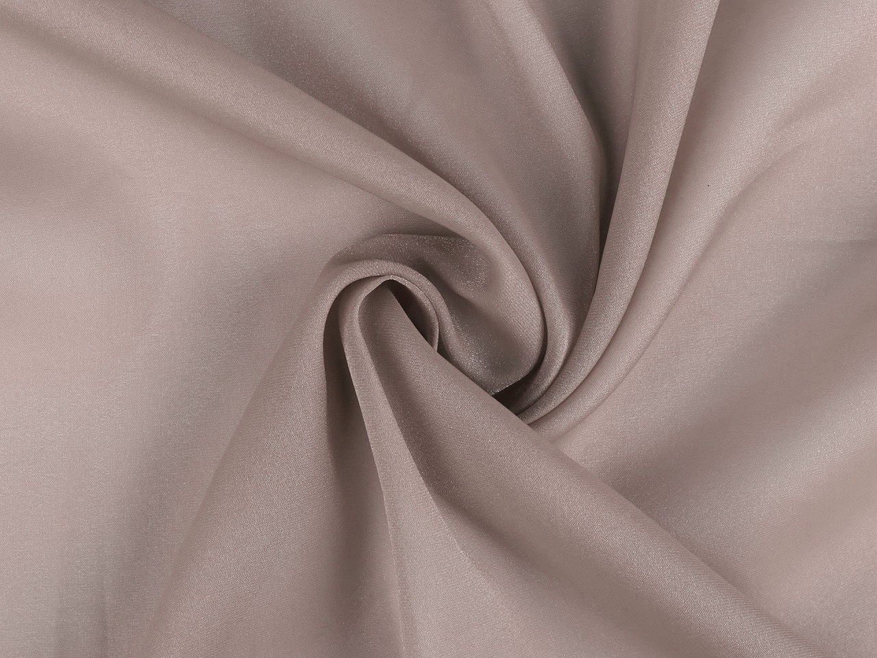Chiffon fabric with shine - Light pink (1 Meter)