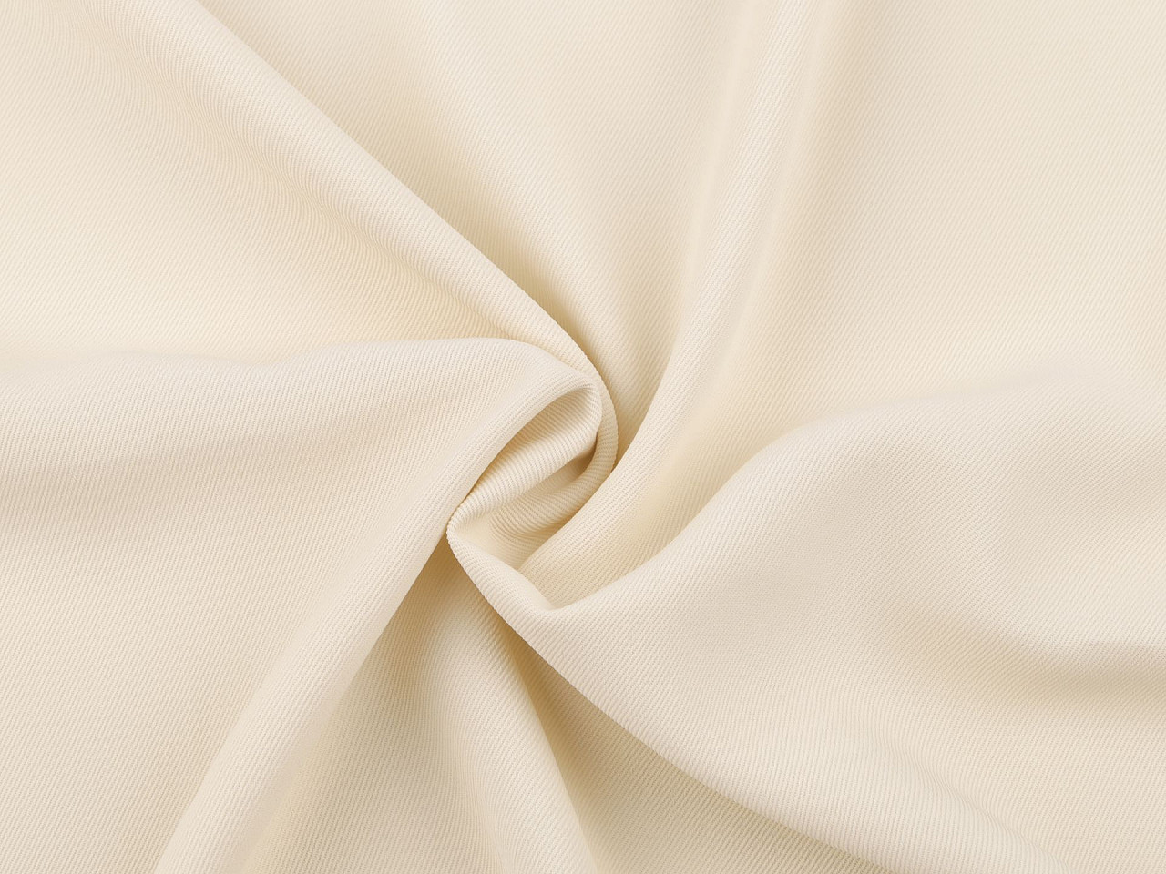 Dressmaking fabric with twill weave - Brown light (1 Meter)